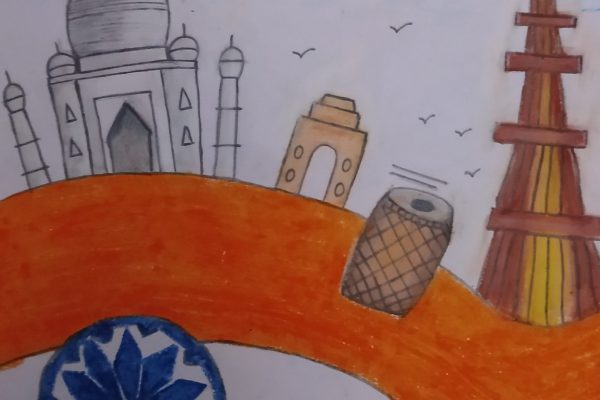 India -My Nation ,my Pride Lakshmi Aishwarya basava 8D