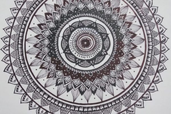 Sanjana P 12 C Mandala Art