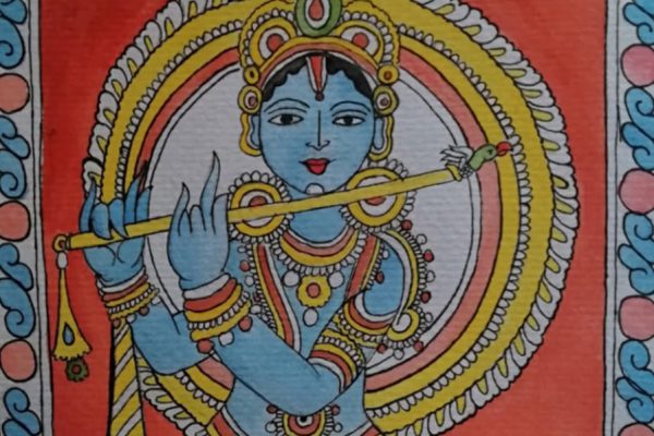 Tanvi 12 C Kalamkari painting