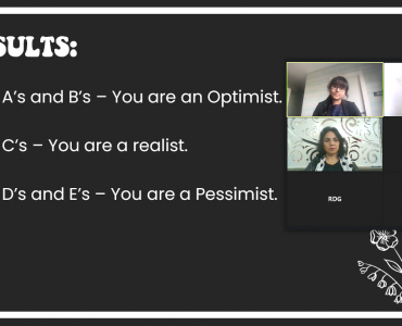 Results of Self-Introspection Quiz being discussed during RS Zoom Post Card on Affirmation Results of Self-Introspection Quiz being discussed during RS Zoom Post Card on Affirmation