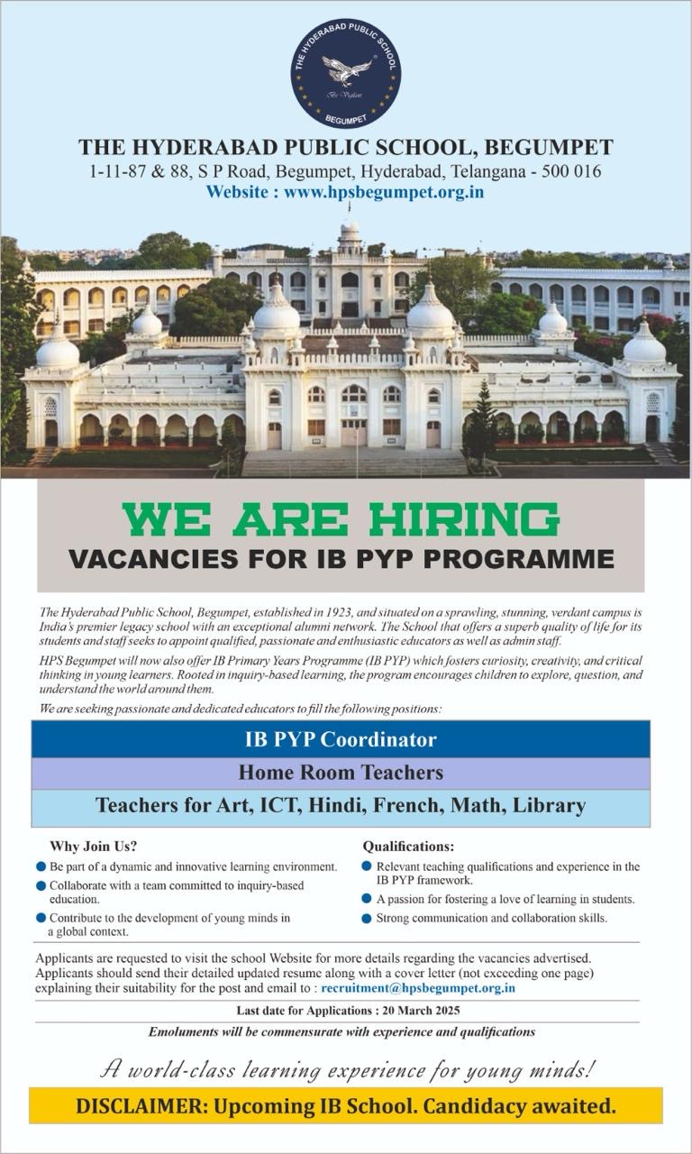 Recruitment Advertisement