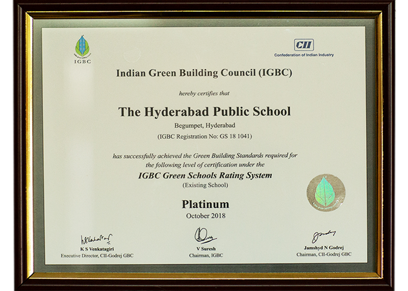 Indian Green Building Council Platinum October 2018 Indian Green Building Council Platinum October 2018